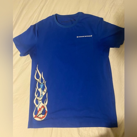 Chrome Hearts | Shirts | Chrome Heart X Maddy Boy Blue Space